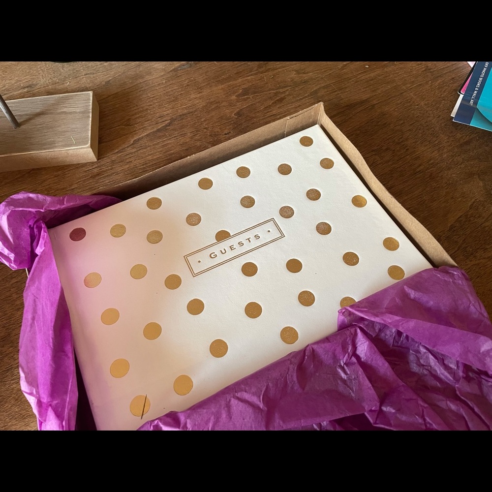 Wedding/party/event Guestbook